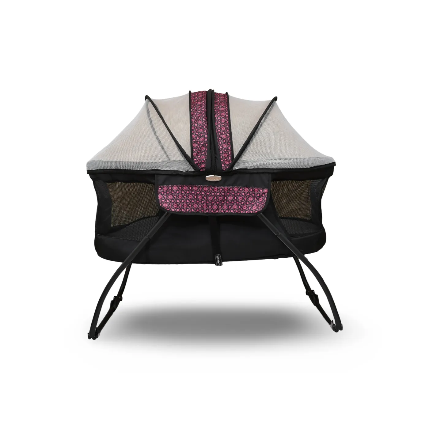 3-Vea baby cot pink side without